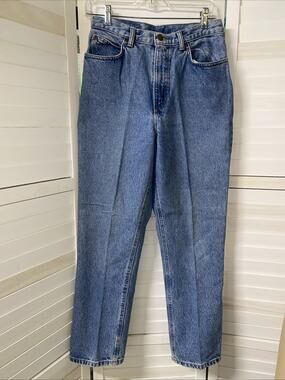 Jones Sport Jeans Womens Ultra High Rise Mom Denim Classic Casual 29” Waist Med